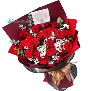 20 RED ROSES